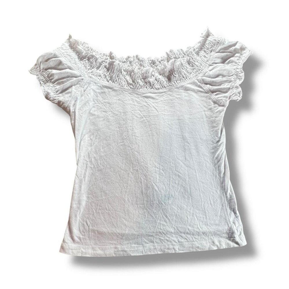 Y2K Energie Off The Shoulder Ruched Top